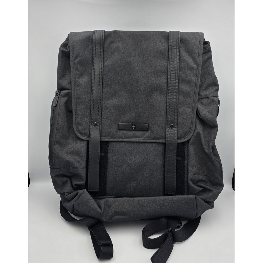 Swiss Victorinox 15" Laptop Bag Backpack Travel Carry-on Gray & Black